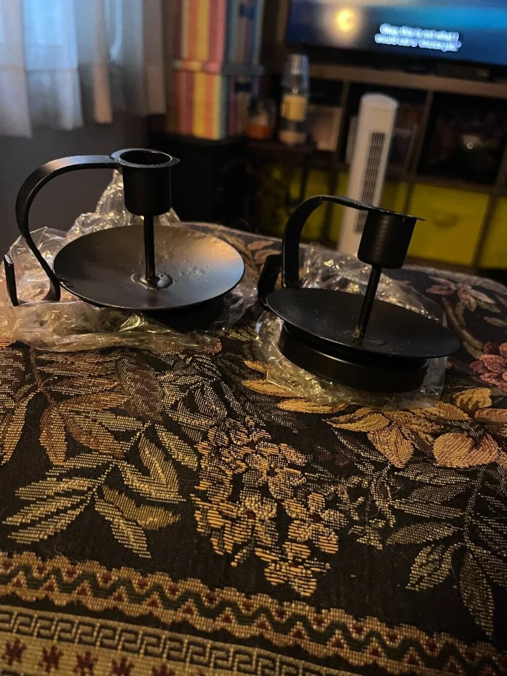 NWOT Black Candlestick Holders
